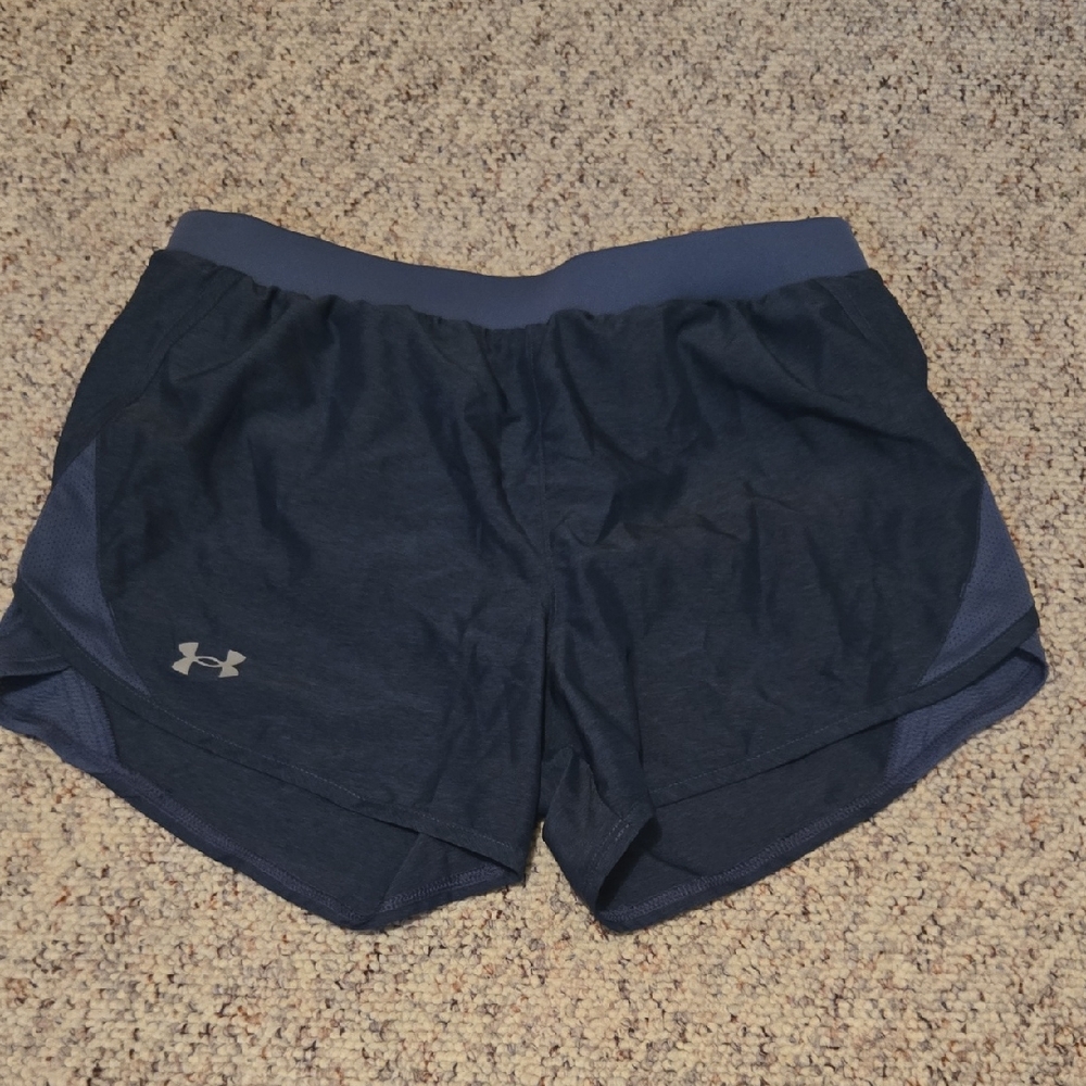 Under Armour Women's Dark Blue Athletic Shorts
